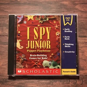 Video Game PC I Spy Junior Puppet Playhouse Scholastic NEW SEALED Jewel - Picture 1 of 2