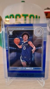 2024-25 Panini NBA Hoops Basketball Jaylen Wells Rookie Card Blue - Picture 1 of 2