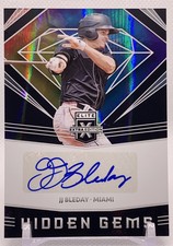2020 Elite Extra Edition Hidden Gems Autographs #HG-JB JJ Bleday