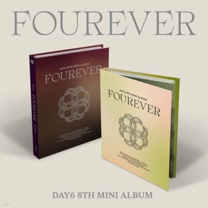 DAY6 8th Mini Album Fourever Random Ver. CD+P.Book+P.Card+Sticker+M.Poster+Gift - Imagen 1 de 7