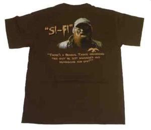 Duck Commander DCSHIRTSIFI-L Large Duck Dynasty T Shirt Chocolate Brown - Picture 1 of 1
