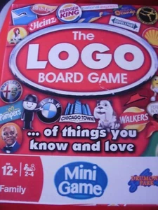 The LOGO Mini Board Game - Drummond Park Family Travel Board Game - Complete - Picture 1 of 2