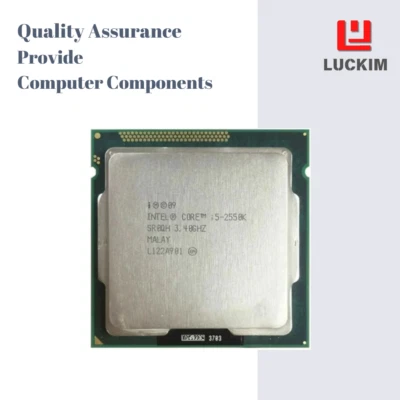 CPU Intel Core i5-2550K - Socket LGA 1155 4 núcleos 4 hilos 3,4 GHz 6 MB de caché L3 Foto 1 de 4