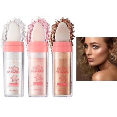 Glitzer-Highlighter Stick & Feen-Glanz Körperpuder - Bild 1 von 4