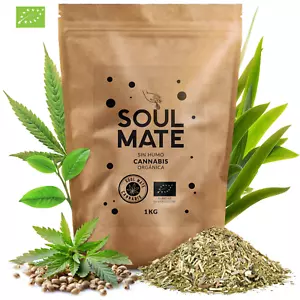 Mate Tee Bio Soul Mate Cannabis Yerba Mate Milder Geschmack Luftgetrocknet 1 kg - Bild 1 von 6