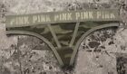 VICTORIA'S SECRET PINK S CAMOUFLAGE CAMO THICK LOGO WAISTBAND RARE THONG PANTIES
