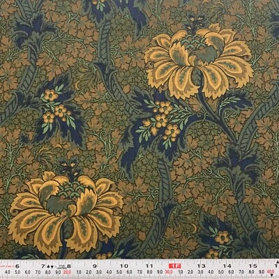 Dumbarton Oaks by Jinny Beyer for RJR Fabrics 2008 Cotton Remnant 10" x 43" - Image 1 of 2