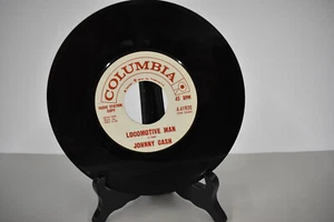 Johnny Cash Girl In Saskatoon / Lokomotive Mann Columbia 41920 WLP EX - Bild 1 von 2