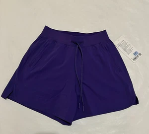 NEW Lululemon Womens License To Train HR Short Petrol Purple Size 4 - Picture 1 of 11