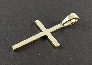 Viva Pendant Yellow Gold 9 CT - Cross - Weight 1,67 Size - Picture 1 of 2