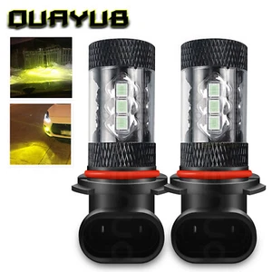 9145 Led Fog Light Bulbs 3000K Yellow for Toyota Tundra 07-2013 Tacoma 2005-2011 - Picture 1 of 18