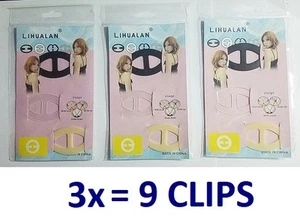 3pc 6pc 9pc Back Bra Strap Clips Concealer Adjustable Cleavage Racerback Support - Picture 1 of 7