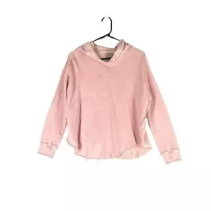 Chaser Donna S Small Rosa Pullover Felpa con Cappuccio Casual Comodo Spiaggia Salotto - Foto 1 di 11