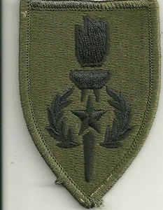 Military Patch US Army Sergeant Major Academy BDU Subdued Sew-on Authentic - Picture 1 of 1