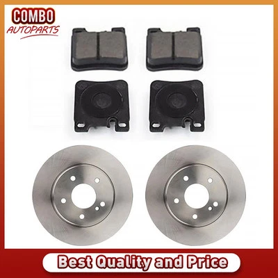 Rotores de freno traseros pastillas de freno para Mercedes-Benz E320 1998-2003 Foto 1 de 4