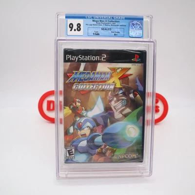 PS2 PlayStation 2 Game MEGA MAN X COLLECTION - CGC GRADED 9.8 A++! NEW & Sealed! - Image 1 of 4