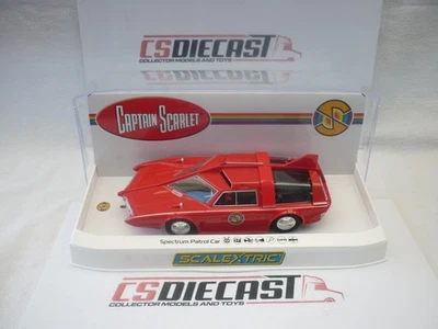 Coches Ranura Scalextric 1:32 C4641 Capitán Escarlata Espectro Patrulla Coche - Imagen 1 de 4