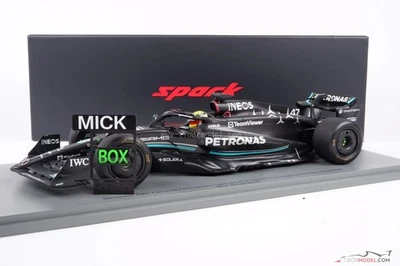 Mercedes W14 - Mick Schumacher (2023), PIrelli tire testing, 1:18 Spark, 18S908 - Image 1 of 4