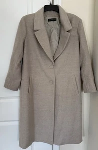 Peruvian Connection Coat Womens Baby Alpaca Wool Winter Medium Overcoat - Picture 1 of 3