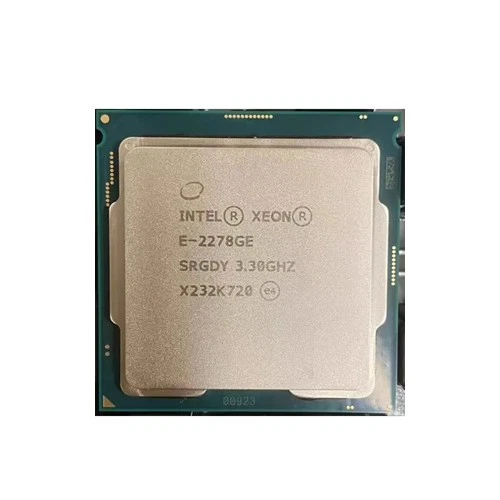 Intel Xeon E-2278GE Processor CPU 8-Core 3.30GHz~4.70GHz LGA-1151 TDP-80W UHD630 - Image 1 of 1