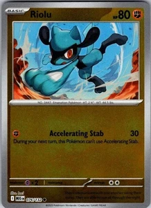 Riolu - 076/132 - ME01: Mega Evoluzione - Pokemon TCG - NM - Reverse Holo - Foto 1 di 1