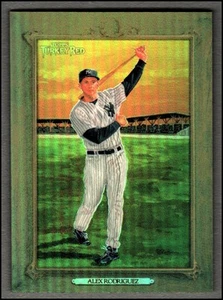 Topps Turkey 2007 refractores cromados rojos #20 Alex Rodriguez/999 - casi nuevo-como nuevo - Imagen 1 de 2