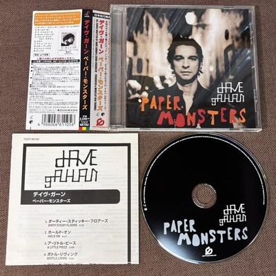 DEPECHE MODE DAVE GAHAN Paper Monsters JAPAN CD TOCP-66182 w/ OBI + JPN INSERT Foto 1 de 4