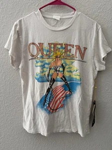 Camiseta de algodón para mujer Queen By Madeworn talla XS nueva con etiquetas - Imagen 1 de 5