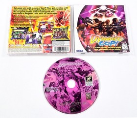 DYNAMITE COP COMPLETE CIB VGC Disc 1999 Authentic Sega Dreamcast
