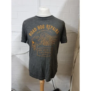 Tu "Road Hog Repairs" Tee T-Shirt Size M - Picture 1 of 5