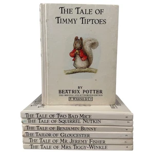 Beatrix Potter Tale Timmy Tiptoes & Other Assorted Children’s Book 7pc Hardcover - Bild 1 von 8