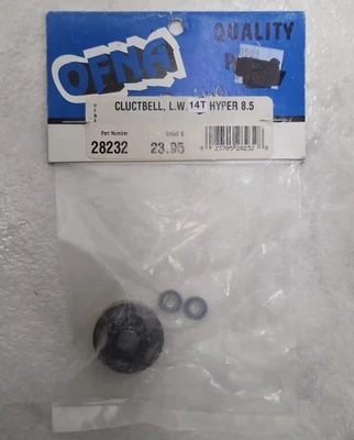 OFNA Racing 28232 / HOBAO 88232 ~ Lightweight Clutch Bell 14T ~ Hyper 8.5 NOS - Image 1 of 2