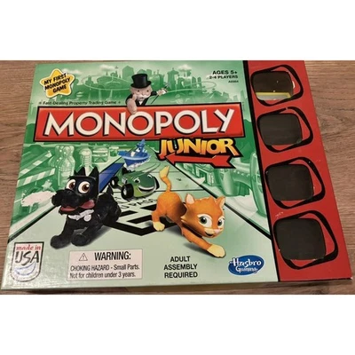 Juego de mesa Monopoly Junior 2013 de Hasbro completo Foto 1 de 4