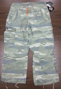 Womens Harajuku Lovers Camo Pants Wide Leg Trousers for Halloween Cosplay Outfit - Picture 1 of 12