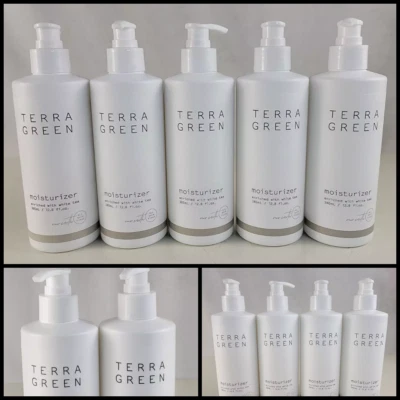 Hidratante Terra Green 12,8 oz enriquecido com chá branco (selecione 2, 4 ou 5 unidades) - Imagem 1 de 4