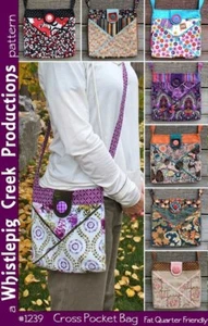 Kreuztasche Schlinge Schultergurt Körperriemen Fettviertel Whistlepig Creek Muster - Bild 1 von 2