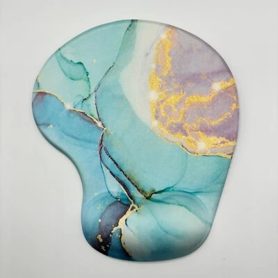 Ergonomic Mouse Pad with Wrist Rest Support - Pretty Marble - Image 1 of 4