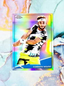 Corentin Moutet Silver Rifrattore 2021 Topps Chrome Tennis - Foto 1 di 1