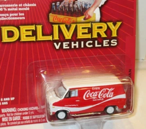 JOHNNY WHITE LIGHTNING COCA-COLA ~1977 CHEVY G-20 DELIVERY VAN~ MOC - Picture 1 of 6