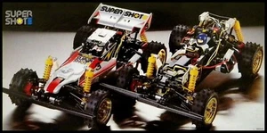 TAMIYA RC Original SUPERSHOT BLACK WHEEL AXLES # X-5403 Sealed - Picture 1 of 2