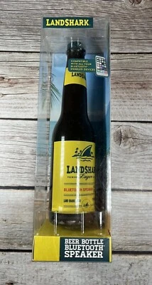 SAKAR Landshark Bluetooth Speaker Beer Bottle Bluetooth Speaker Life Size App Control