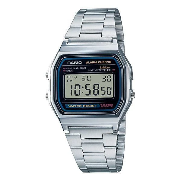 Casio A158W-1 Herren Armbanduhr
