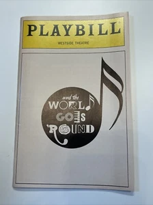 ¡Y el mundo gira febrero 1992 Off-Broadway Playbill! MARIN MAZZIE Karen Ziem - Imagen 1 de 6