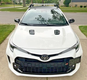 Bumper Tow Hook License Plate Mount Bracket For Toyota GR Corolla 2023-2025 New - Picture 1 of 20