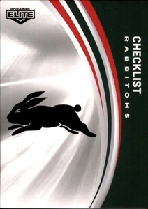 2024 South Sydney Rabbitohs NRL TLA Elite Card - Club Logo - Bild 1 von 3