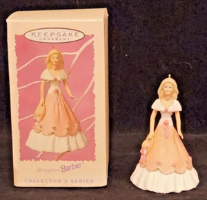 1997 Hallmark Keepsake Ornament Springtime BARBIE -- Neu im Karton - Bild 1 von 2