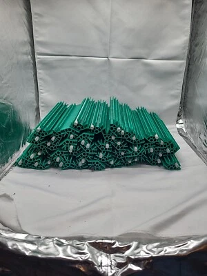 K'nex Huge Lot Green 4 Way Connectors 1120 Pieces 40  7  1/2 Inch Rods - Image 1 of 4