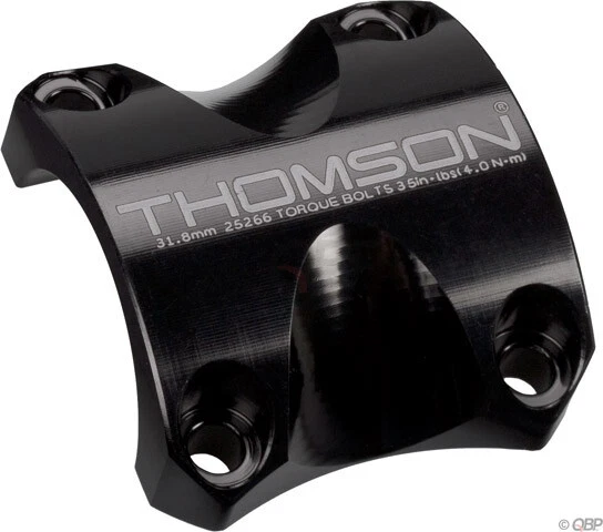 Thomson Replacement X4 Stem Faceplate Bar Clamp 31.8 Black - Image 1 of 1