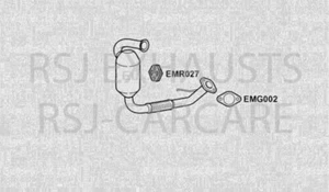 ECFD1086TA Catalytic Converter (R103) CLOSE COUPLED CAT - Imagen 1 de 1