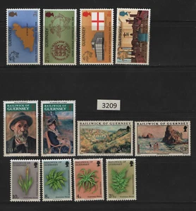(3209) Guernsey Scott 115-118, Paintings, UPU, Flowers MNH - Picture 1 of 1